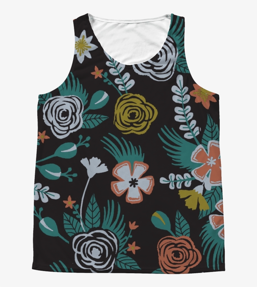 Flower Bucket Tank - Active Tank, transparent png download