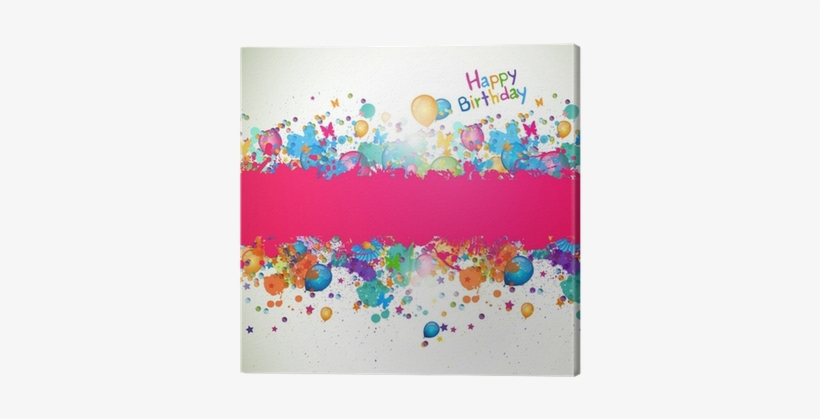 Vector Illustration Of A Happy Birthday Greeting Card - Birthday Memory Book: Birthday Book Journal, Birthday, transparent png download