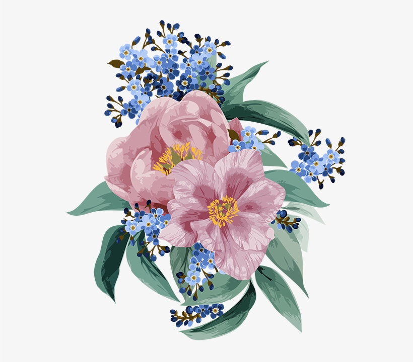 Tubes Fleurs - Vector Graphics, transparent png download