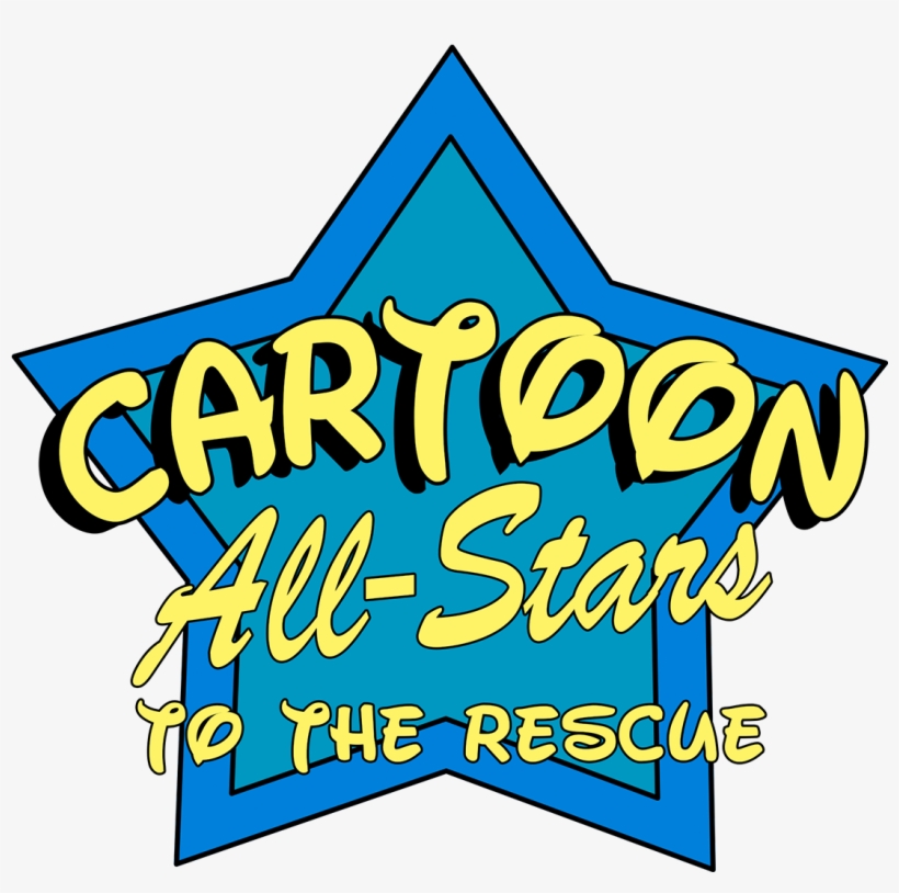 Cartoon All-stars To The Rescue Logo - Logo, transparent png download