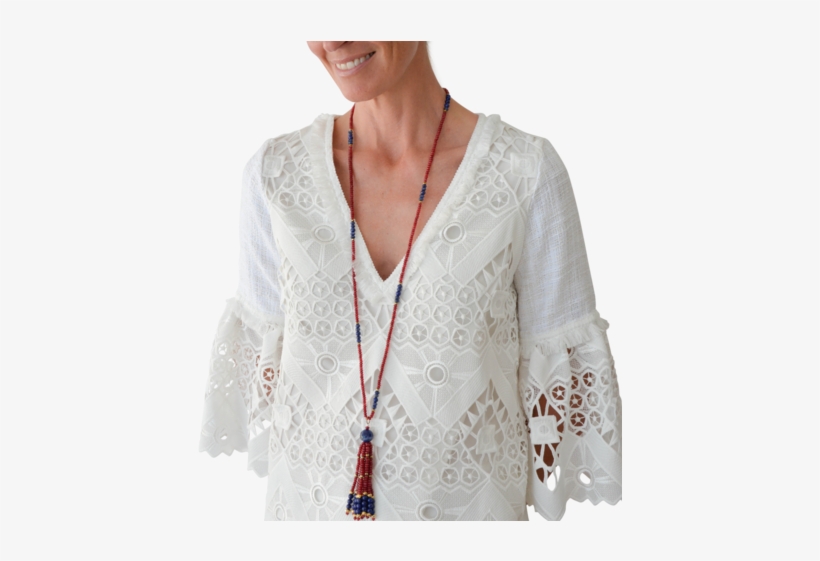 Indian Tassel Necklace Indian Tassel Necklace - Necklace, transparent png download