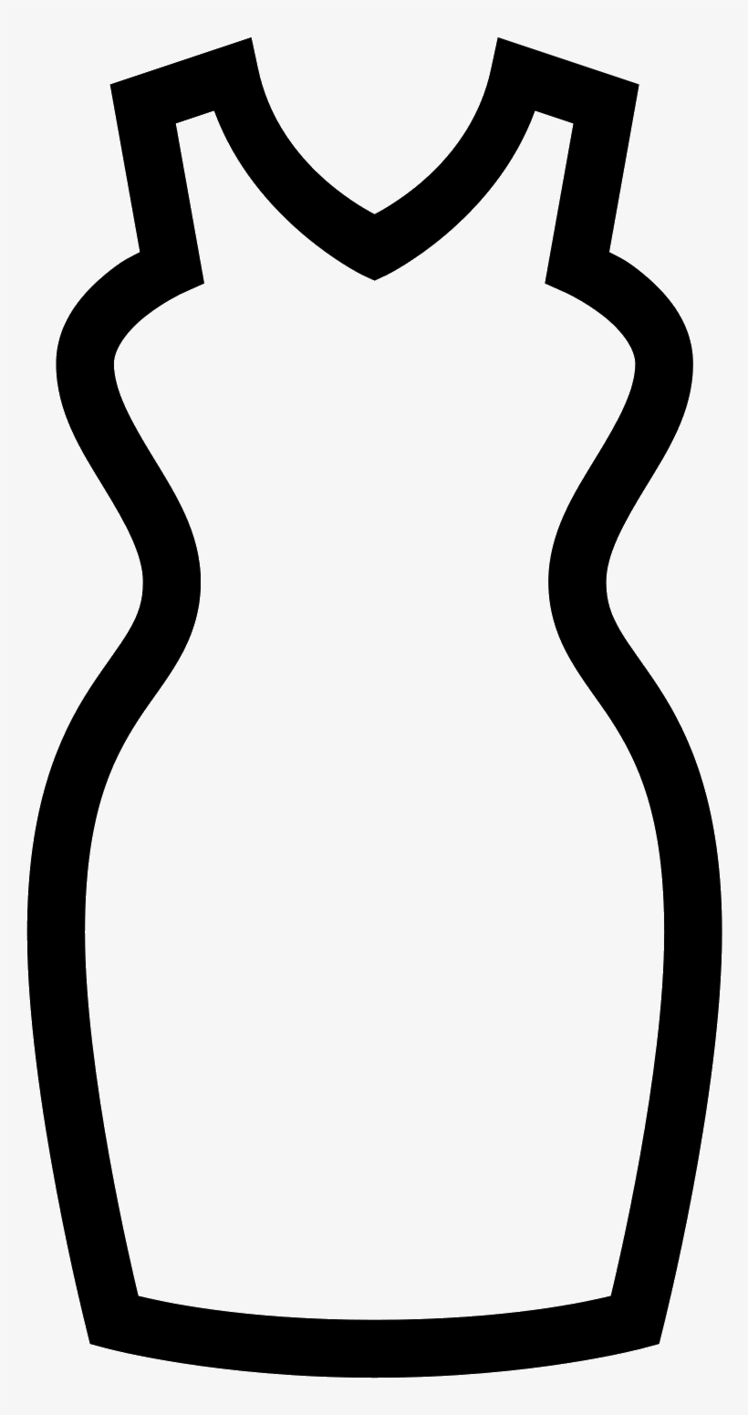 Little Black Icon Free Download Png And - Платье Svg Иконка, transparent png download