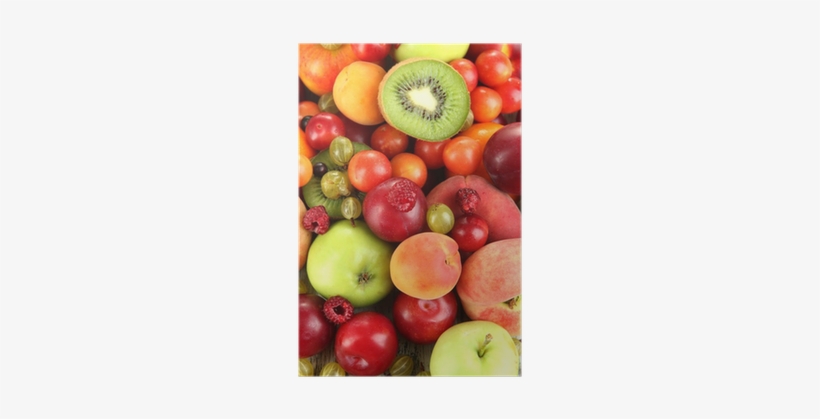 Assortment Of Juicy Fruits Background Poster • Pixers® - 7 Day Diet Plan For Weight Loss Vegetarian, transparent png download
