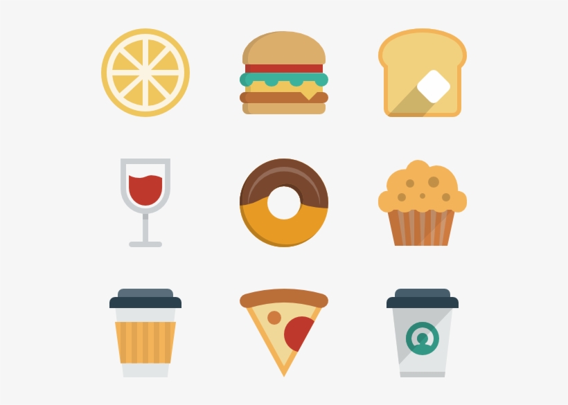 Food Illustration Png - Coffee 5'x7'area Rug, transparent png download