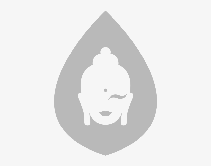 Naturally & Ethically Sourced - Buddha Logos Weiss Png, transparent png download