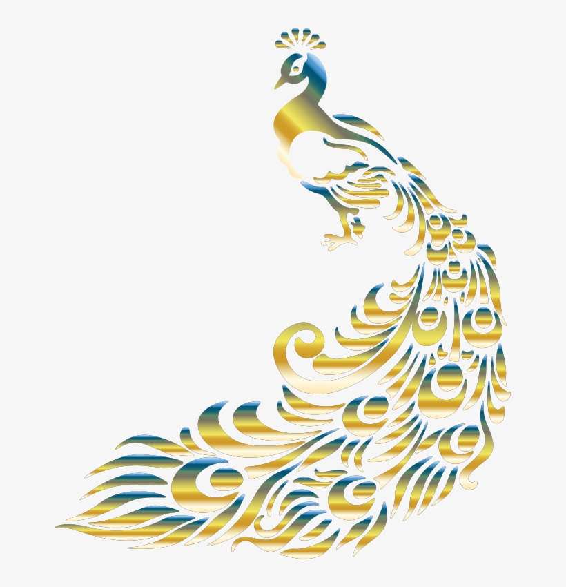 Medium Image - Transparent Background Peacock Clip Art, transparent png download