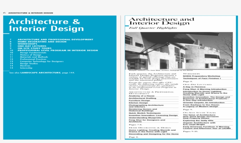 [architecture And Interior Design] - Brochure, transparent png download