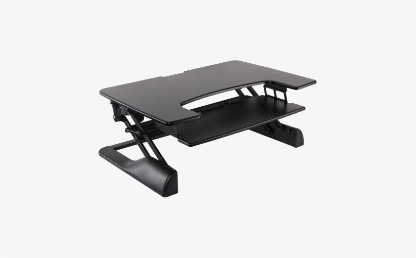 Monitors Mounts Stands Hp Official Store Awesome Computer - Ergotech Freedom Desk - Height Adjustable Standing, transparent png download