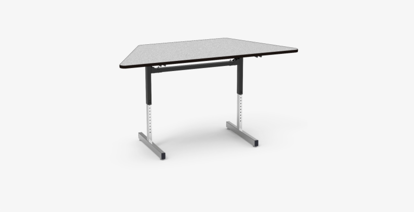 8700 Series Table 30" X 60" Trapezoid Computer Tables - Conference Room Table, transparent png download