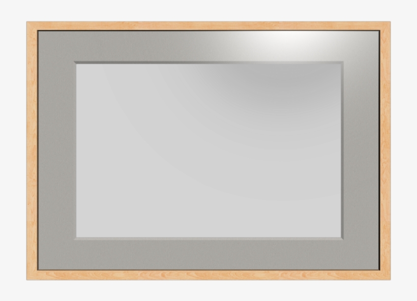 Picture Frame With Passepartout - Mirror, transparent png download