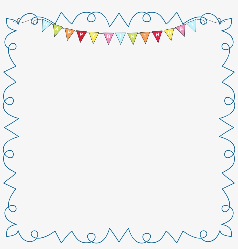 Free Clipart Birthday Frame | Webframes.org