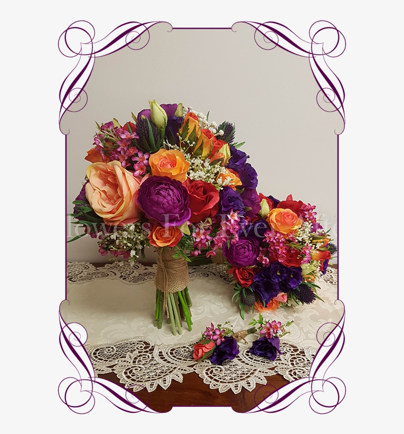 Katie Package Flowers For Ever After Artificial Wedding - Flower Bouquet, transparent png download