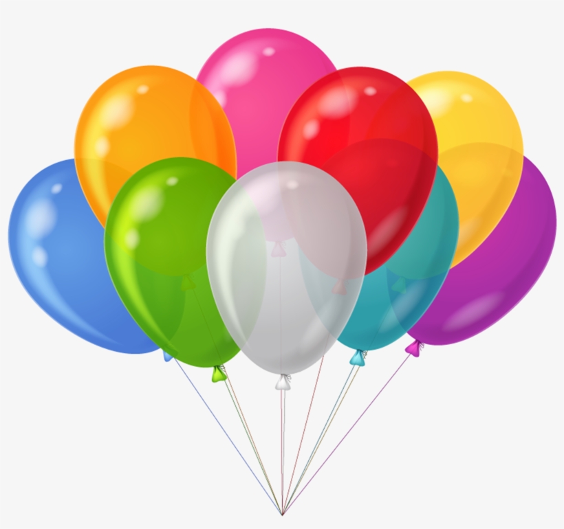 Clip Art Birthday Balloons Free Birthday Balloon Clip, transparent png download