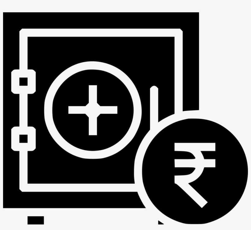 Deposit Safe Vault Secure Money Indian Rupee Comments - Cross, transparent png download