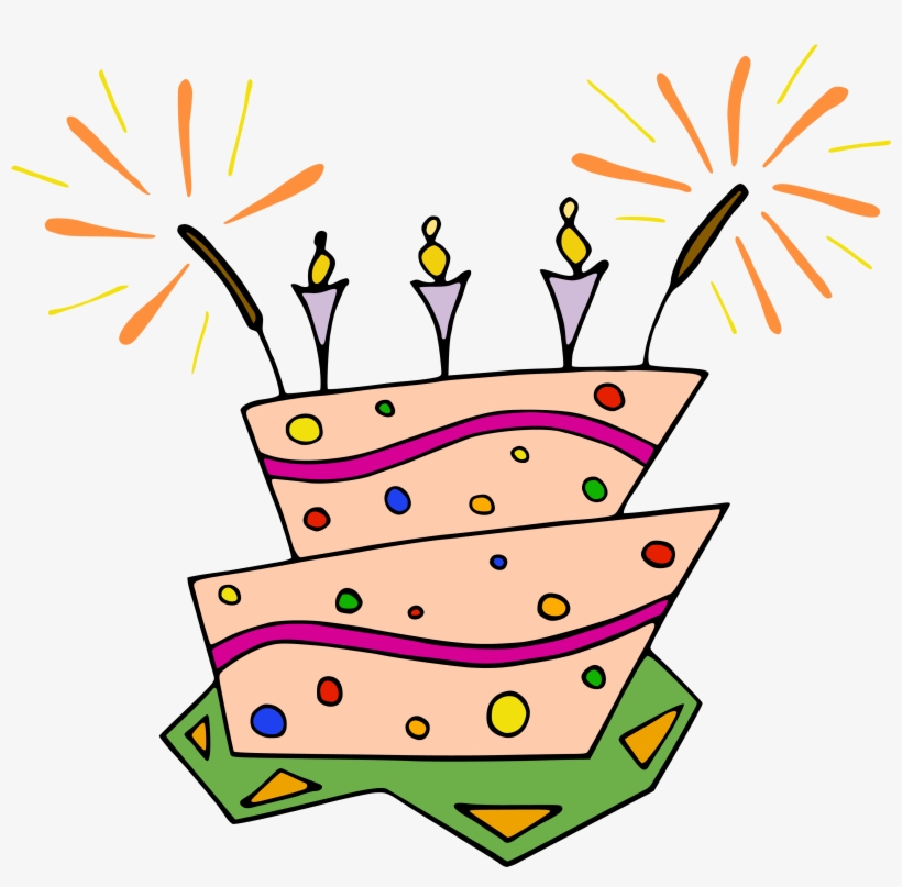 Birthday Images Messages - Birthday Cake Clip Art, transparent png download