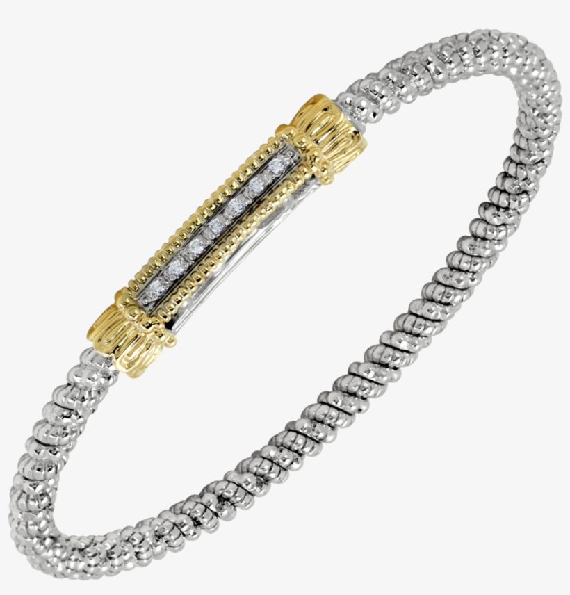 14k Gold & Sterling Silver Bracelet, transparent png download