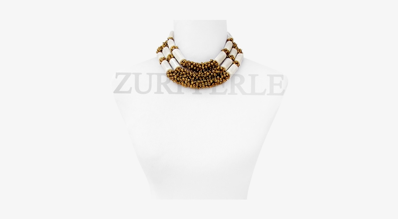 White Coral African Beads Nigerian Wedding African - Necklace, transparent png download