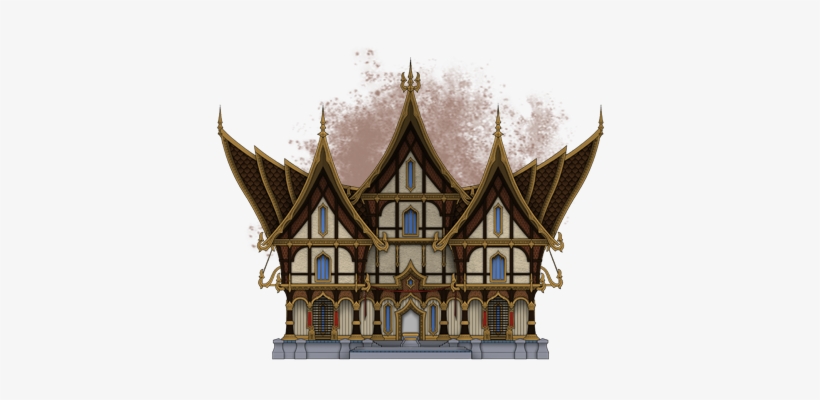 Khajiit Architecture Concept Art 2 - Khajiit Building, transparent png download