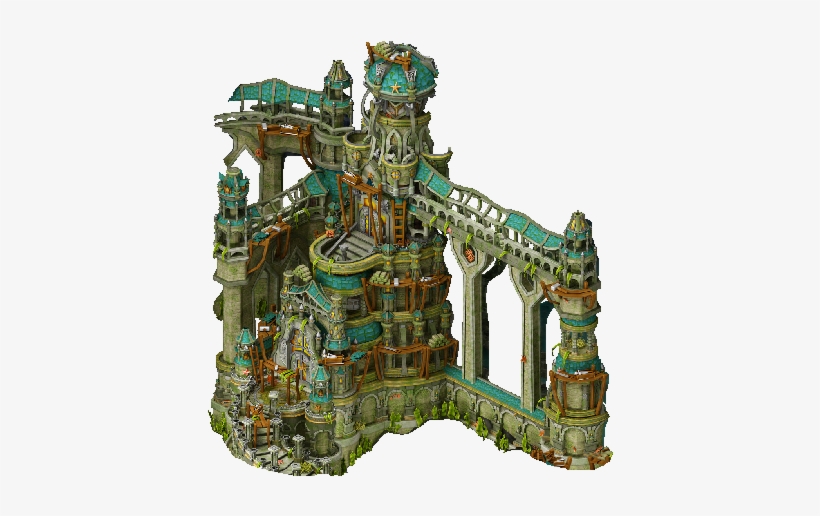 Castle Of Atlantis Stage3 - Wiki, transparent png download