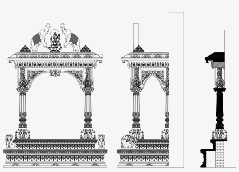 Home Temple - Model, transparent png download