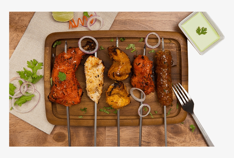 Kebab Platter - Chicken 65, transparent png download