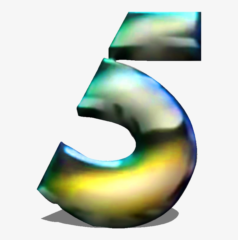 Abc Numerical 5 3d Logo - Portable Network Graphics, transparent png download