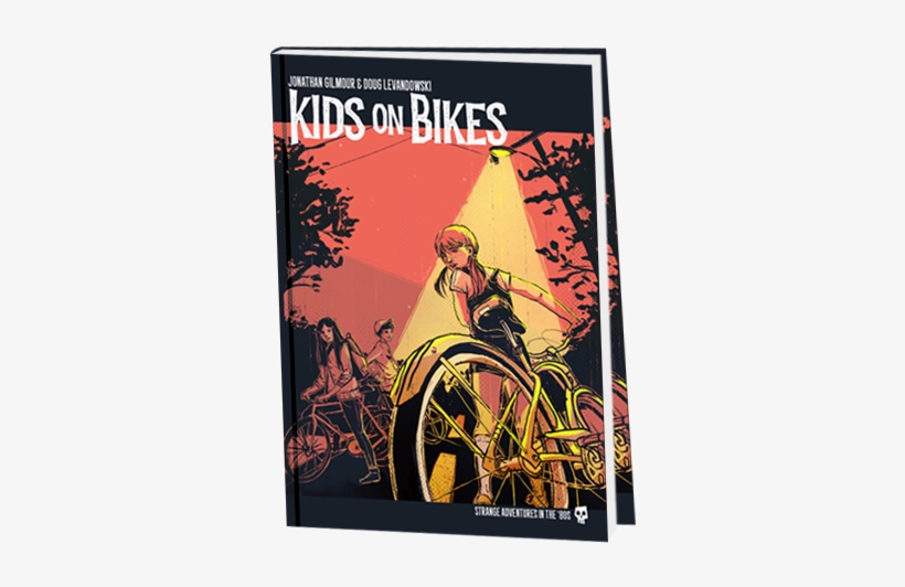 Bookmockup-hardcover - Kids On Bikes Rpg, transparent png download
