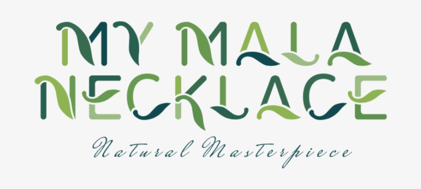 My Mala Necklace, Mala Necklaces, Mala Beads, Mala - Calligraphy, transparent png download