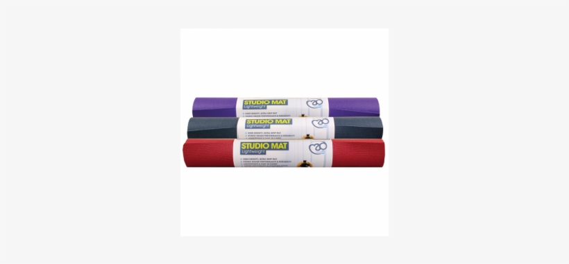 Studio Yoga Mat Lightweight- 3mm Στρώματα Yoga - Studio Yoga Mat 3mm - Orange, transparent png download
