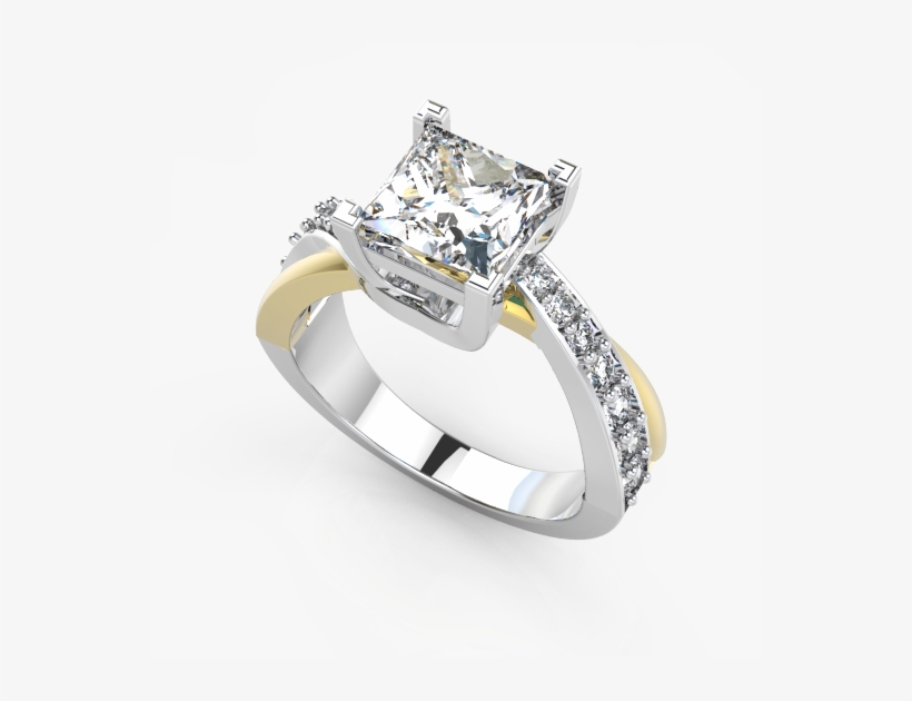 Good Looking Fancy Cut Diamond Engagement Ring - Pre-engagement Ring, transparent png download