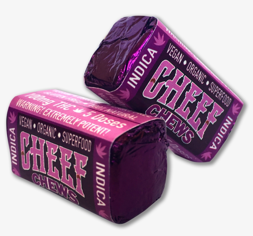 Cheef Chews Indica 100mg - Chocolate, transparent png download