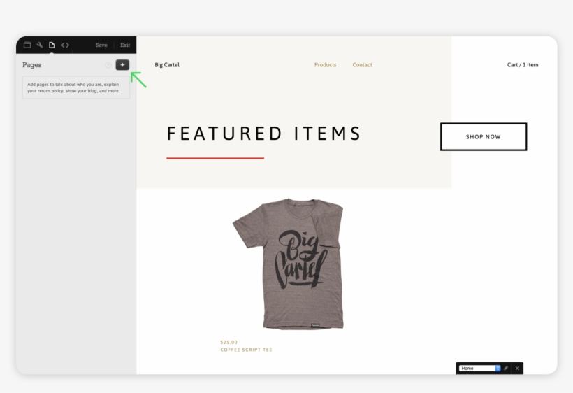 Bigcartel Themes Custom, transparent png download