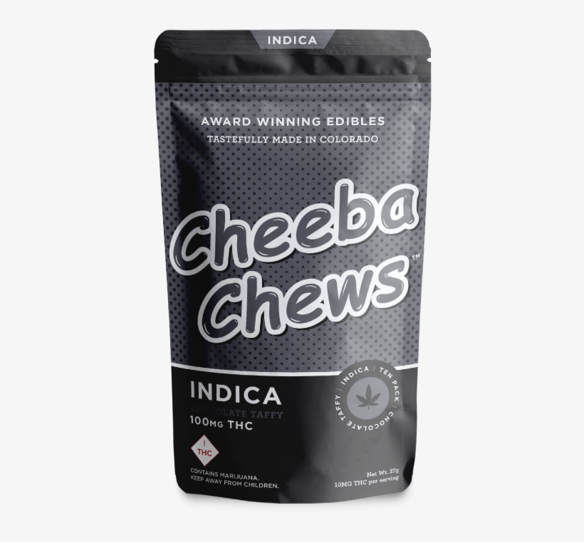 Indica Infused Chocolate Taffy - Cheeba Chews Sativa, transparent png download