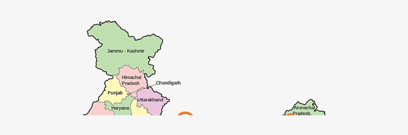 India-map - - Atlas, transparent png download
