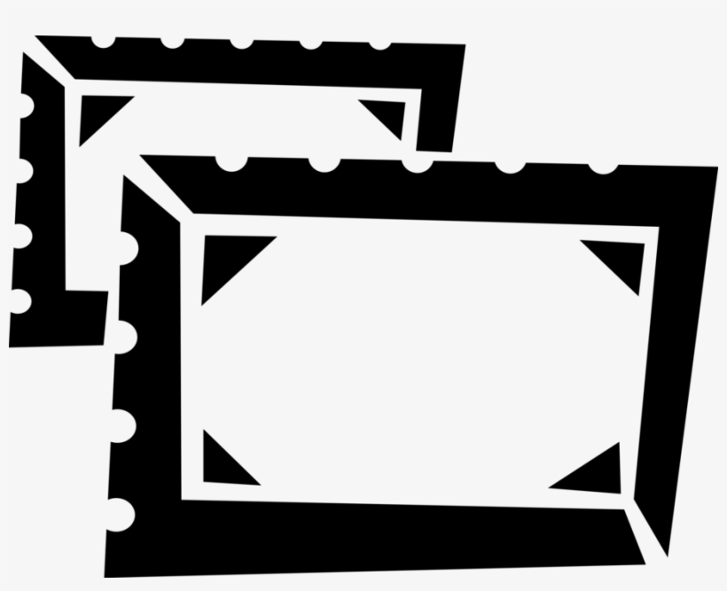 Vector Illustration Of Visual Arts Picture Frame, transparent png download