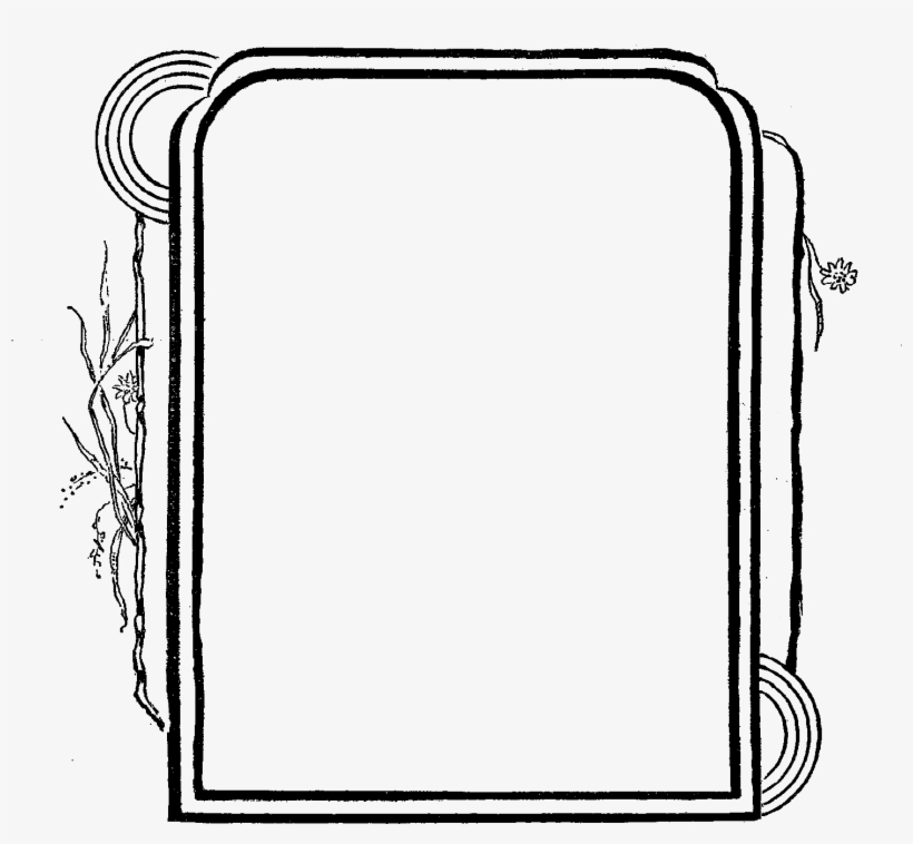 Digital Frame Download - Line Art, transparent png download