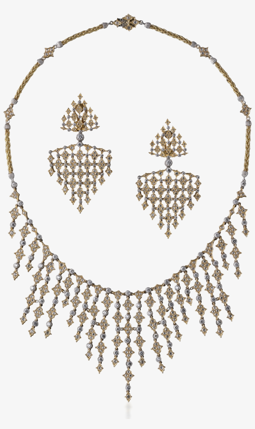Necklace And Pendant Earrings Set - Necklace, transparent png download