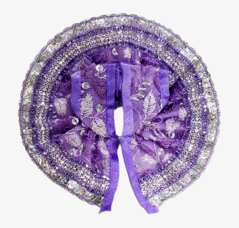 Purple Lace Ladoo Gopal Poahak / Dress Thakorji Vastra, - Gopal, transparent png download