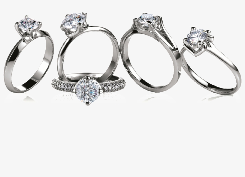 Diamond Ring Jewelry Png - Jewellery, transparent png download