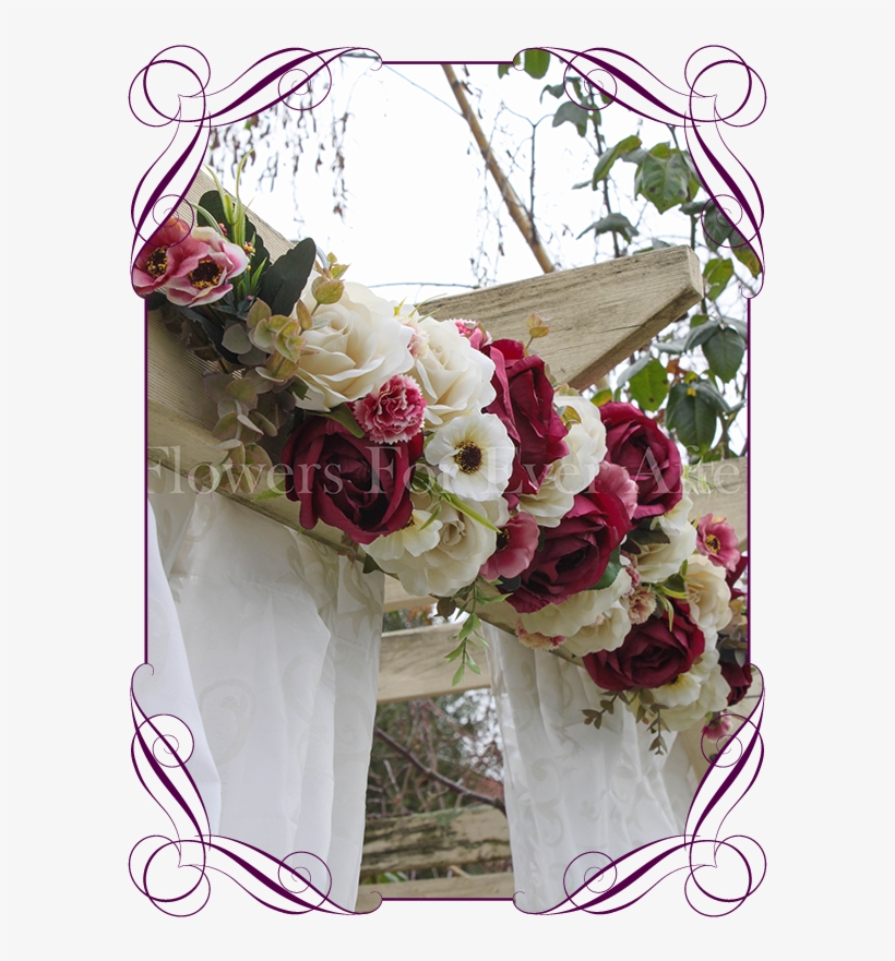 Carmen 1mt Straight Arbor Arch Table Runner Garland - Bouquet, transparent png download
