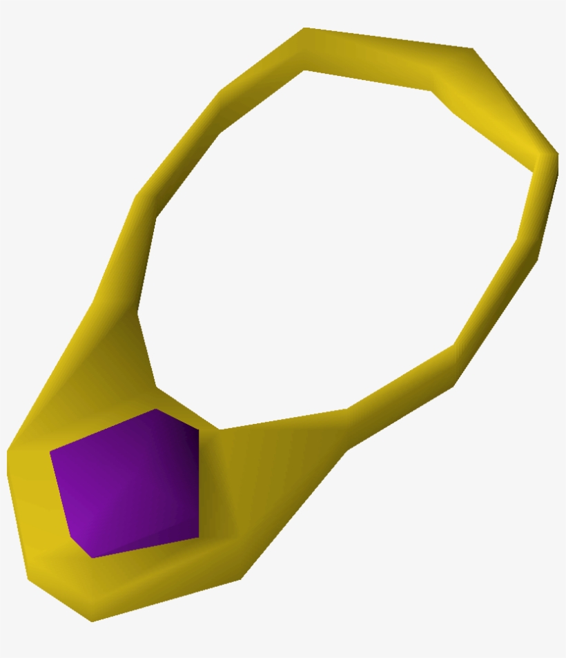 Skills Necklace Detail - Osrs Ruby Amulet, transparent png download