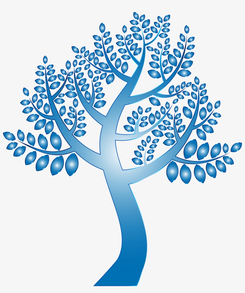 This Free Icons Png Design Of Simple Prismatic Tree, transparent png download