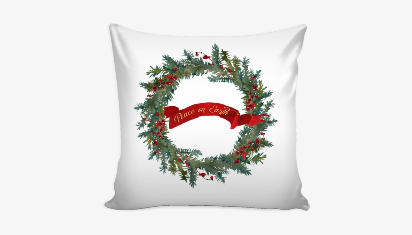 Peace On Earth Pillow Cover - Transparent Pillow Cute Png, transparent png download