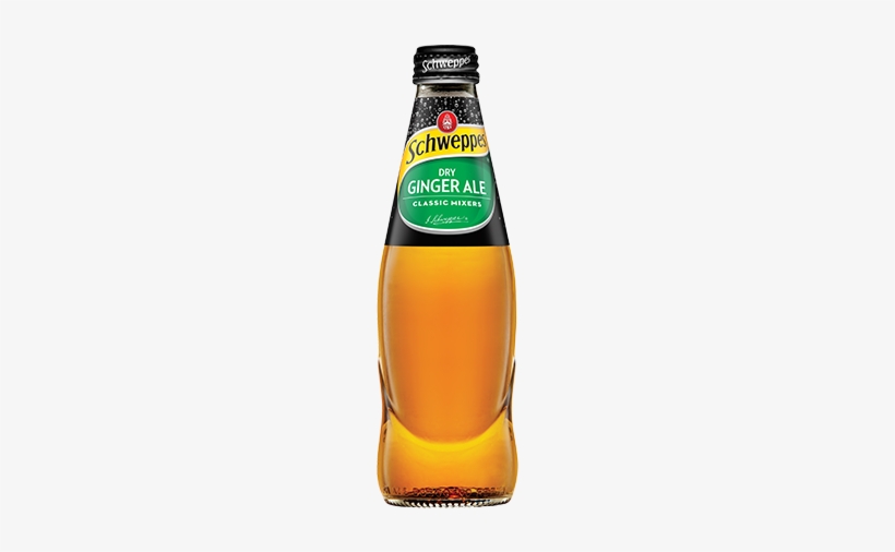Dry Ginger Ale - 300ml Glass Bottled Schweppes Dry Ginger Ale - Sold, transparent png download