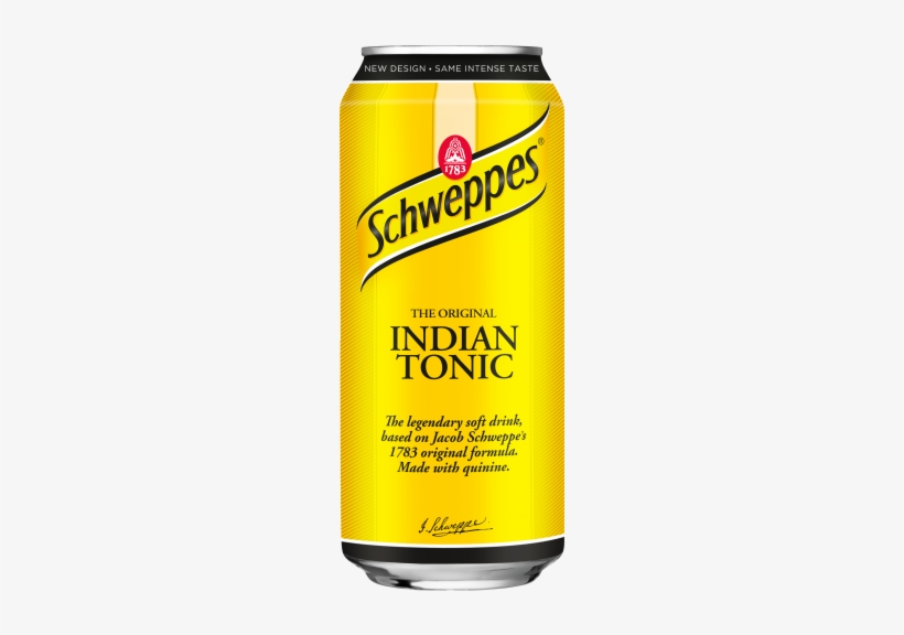 Schweppes Indian Tonic Can, transparent png download