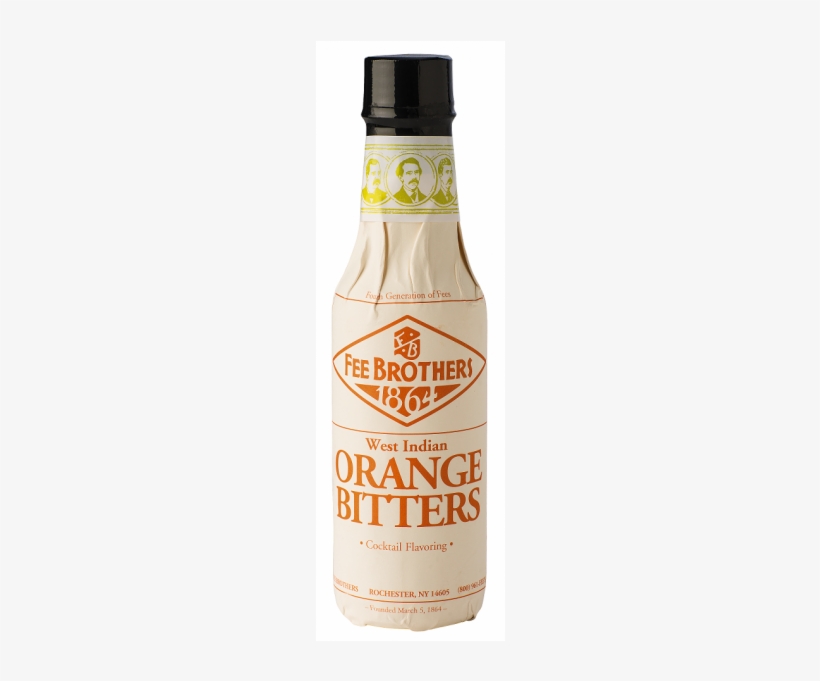 Fee Brothers West Indian Orange Bitters - Fee Brothers West Indian Orange Bitters - 4 Fl Oz Bottle, transparent png download