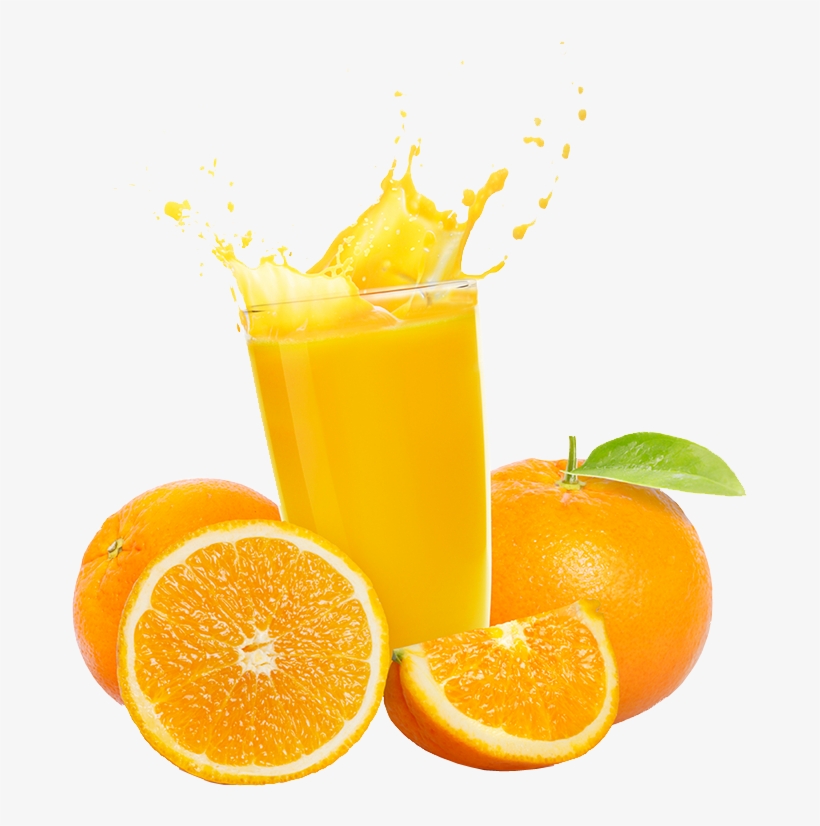 Translucent Beverage Color Measurement - Oranges And Orange Juice Transparent, transparent png download
