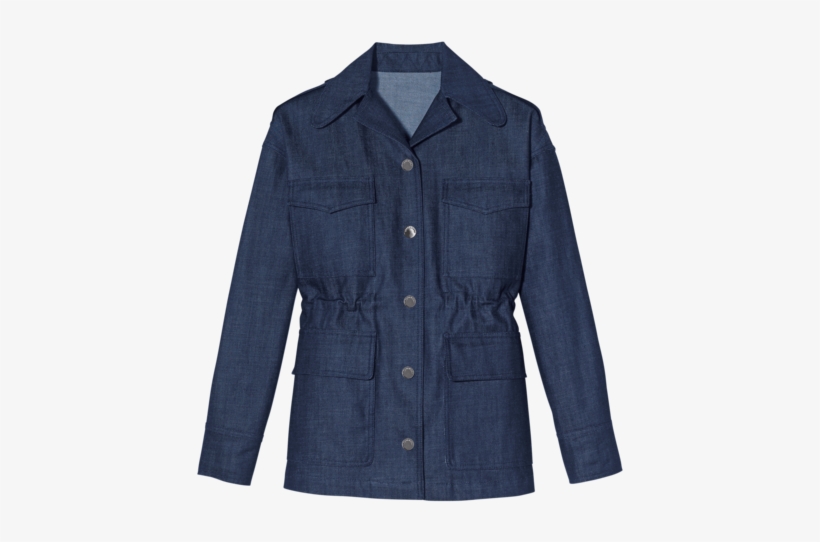 Kenzo Tiger Logo Denim Shirt, transparent png download