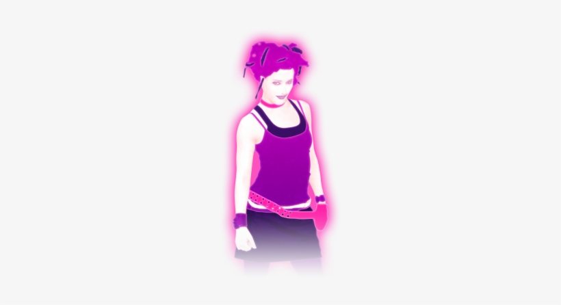 Girlfriend Coach 1@2x - Just Dance 2 Coach, transparent png download