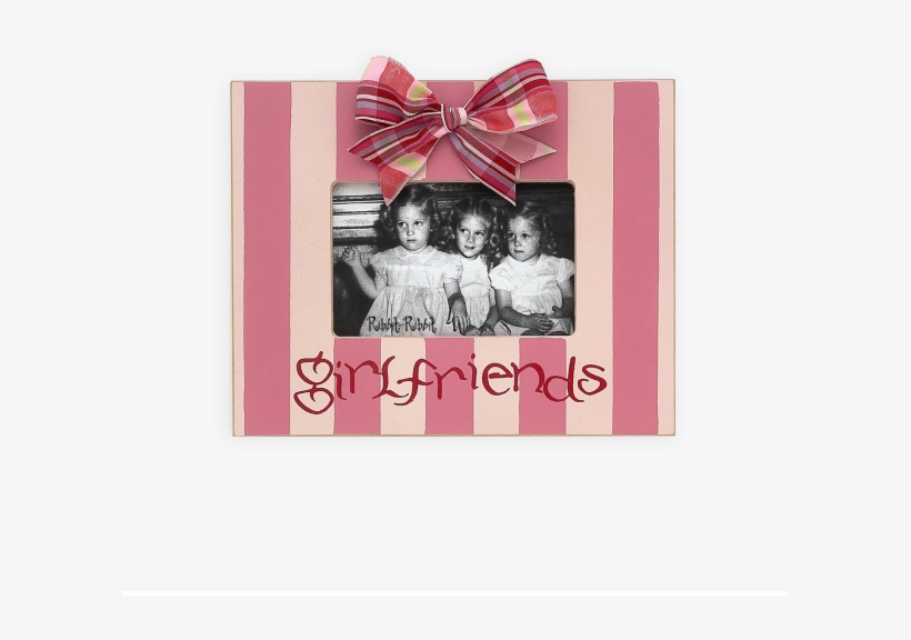 Girlfriends Azalea Ribbit-ribbit - Girls Picture Frame - Rose, transparent png download